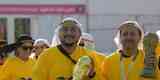 Torcedores do Equador no jogo de abertura da Copa do Mundo