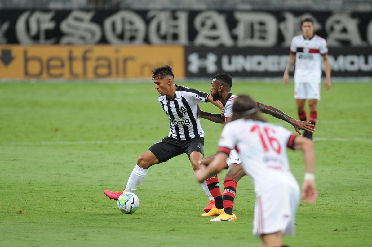 Imagens do jogo entre Atltico e Flamengo, no Mineiro, pelo Brasileiro