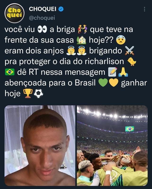 Memes do pr-jogo Brasil x Sua pela Copa do Mundo