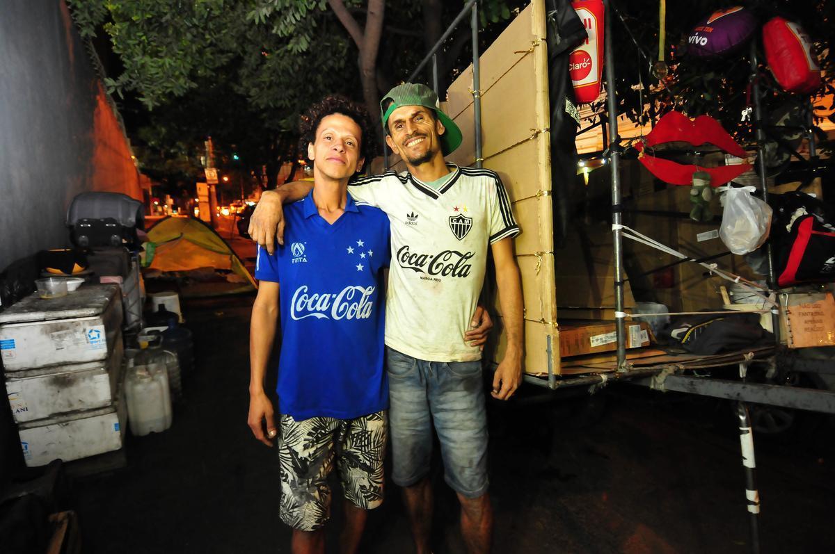 tila e Wanderlcio, que vivem em situao de rua