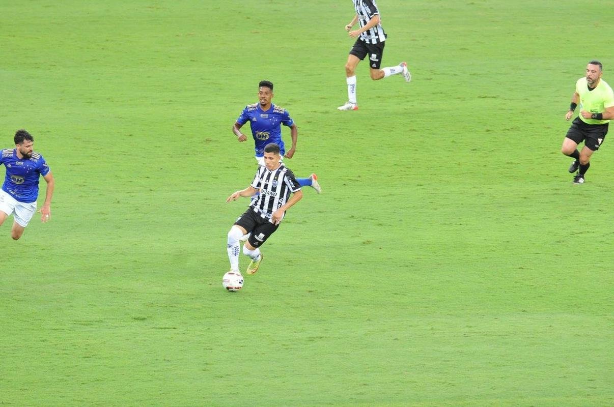 Fotos do clssico entre Atltico e Cruzeiro, no Mineiro, em BH, pela nona rodada do Campeonato Mineiro de 2022