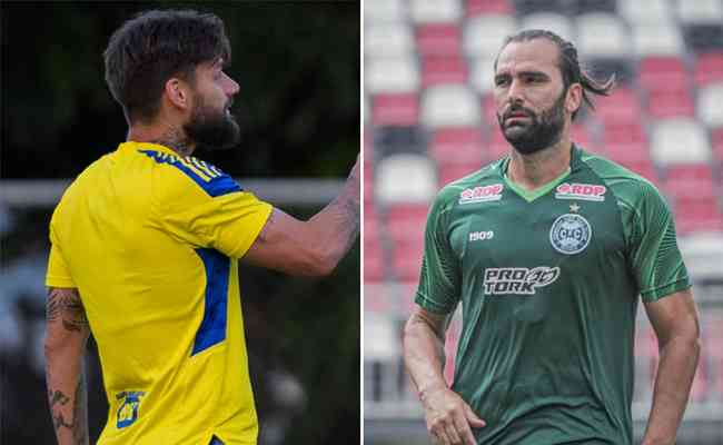 Rafael Sobis e Lo Gamalho so as referncias no ataque de Cruzeiro e Coritiba