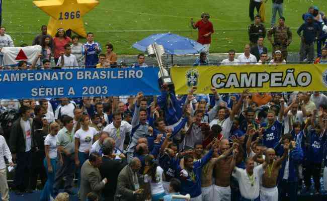 Cruzeiro somou 100 pontos no Brasileiro de 2003