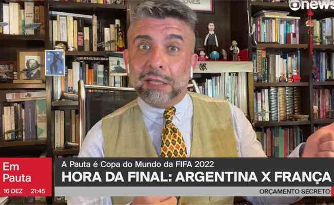 Ariel Palacios, correspondente da GloboNews em Buenos Aires