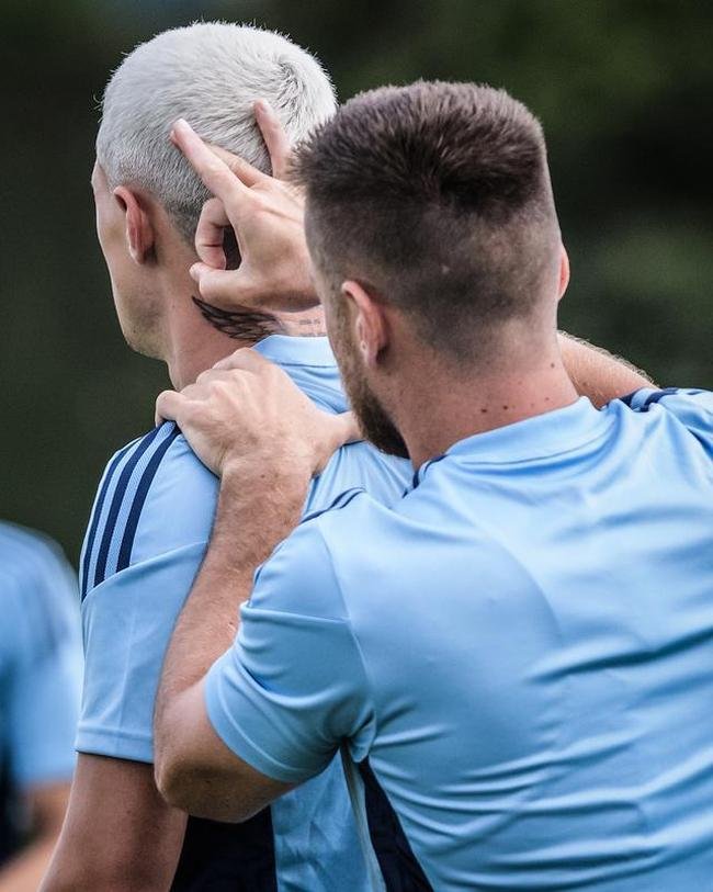 Imagens do treino do Cruzeiro nesta tera-feira (3 de janeiro), na Toca da Raposa II