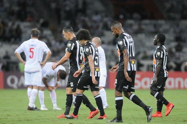Fotos do primeiro tempo do duelo entre Atltico e Nacional do Uruguai, no Mineiro, pelo Grupo E da Copa Libertadores
