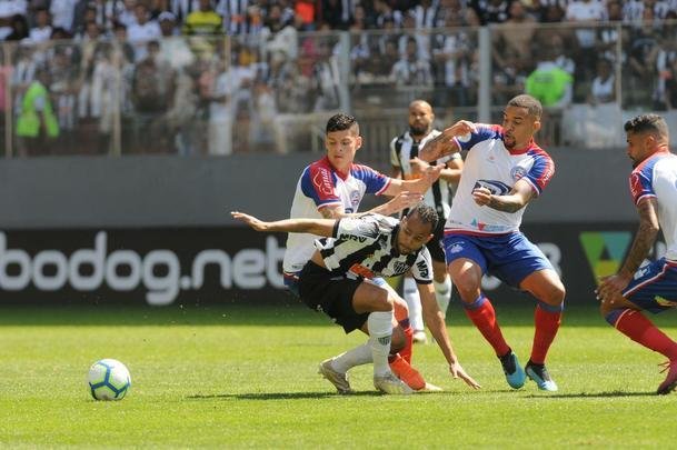 Atltico e Bahia se enfrentaram em jogo da 16 rodada do Campeonato Brasileiro
