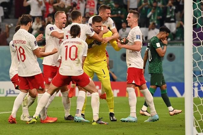 Polnia x Arbia Saudita: fotos do jogo pelo Grupo C da Copa do Mundo