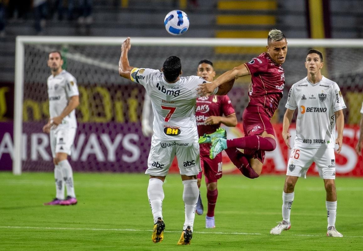 Fotos do jogo entre Tolima e Atltico, pela Copa Libertadores