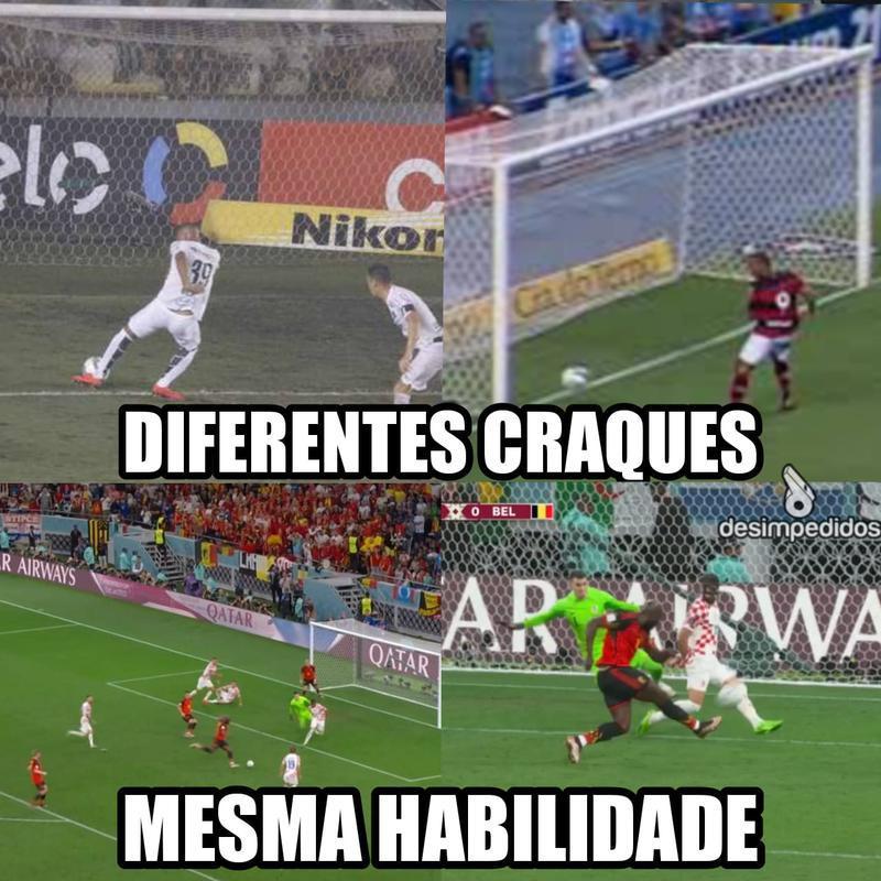 Memes da eliminao da 'Gerao Belga' da Copa do Mundo