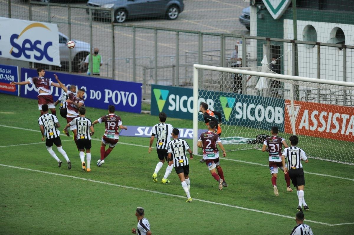 Fotos da vitria do Atltico sobre o Patrocinense, por 3 a 1, no Independncia, em Belo Horizonte, pela quarta rodada do Campeonato Mineiro. Mando foi do clube do interior, que no pde realizar a partida em Patrocnio devido ao elevado nmero de casos de COVID-19 na cidade.