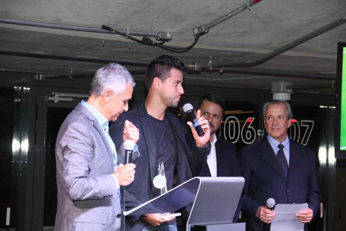 Premiao da 16 edio do Trofu Tel Santana, evento realizado no Mineiro