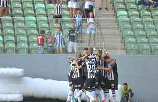 Atltico e Villa Nova se enfrentaram, no Independncia, pela oitava rodada do Campeonato Mineiro