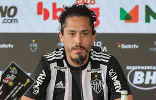 Zagueiro uruguaio Mauricio Lemos, de 27 anos, foi apresentado como reforo do Atltico nesta sexta-feira (17/2), na Cidade do Galo.