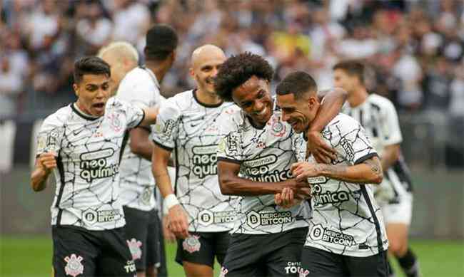 Corinthians conseguiu vitrias importante em casa como diante do Santos 