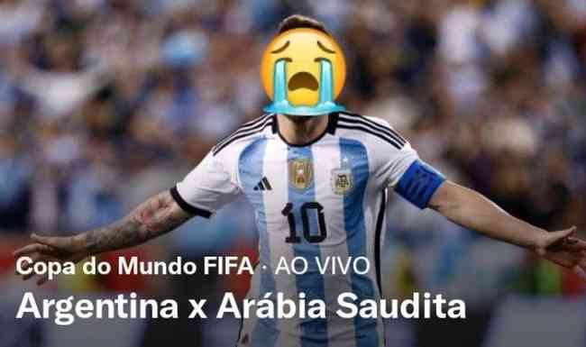 Argentina lost 2-1 against Ar memes