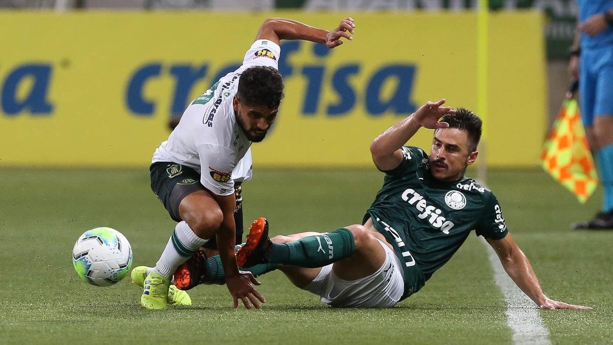 Palmeiras e Amrica se enfrentaram nesta quarta-feira (23), em partida de ida das semifinais da Copa do Brasil. O confronto foi realizado no Allianz Parque, em So Paulo. Na prxima quarta-feira (30), as equipes se reencontram no Independncia, em Belo Horizonte, s 21h30.