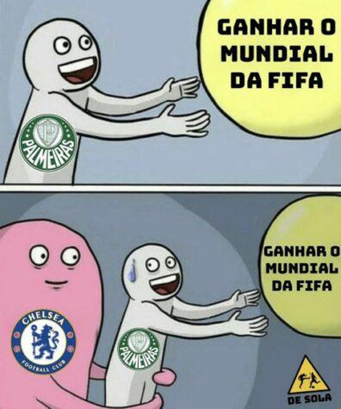 Veja os memes da derrota do Palmeiras para o Chelsea, por 2 a 1, na final do Mundial de Clubes