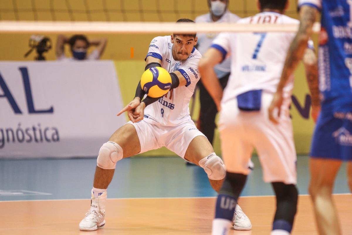 Taubat venceu o Minas por 3 a 2 no primeiro jogo da final da Superliga Masculina