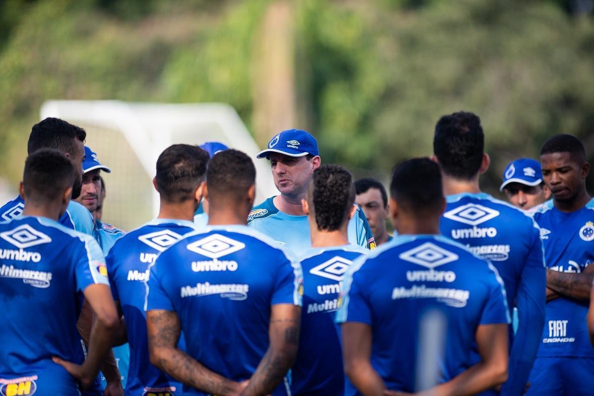 Fotos do treino do Cruzeiro desta quarta-feira, 21 de agosto, na Toca da Raposa II