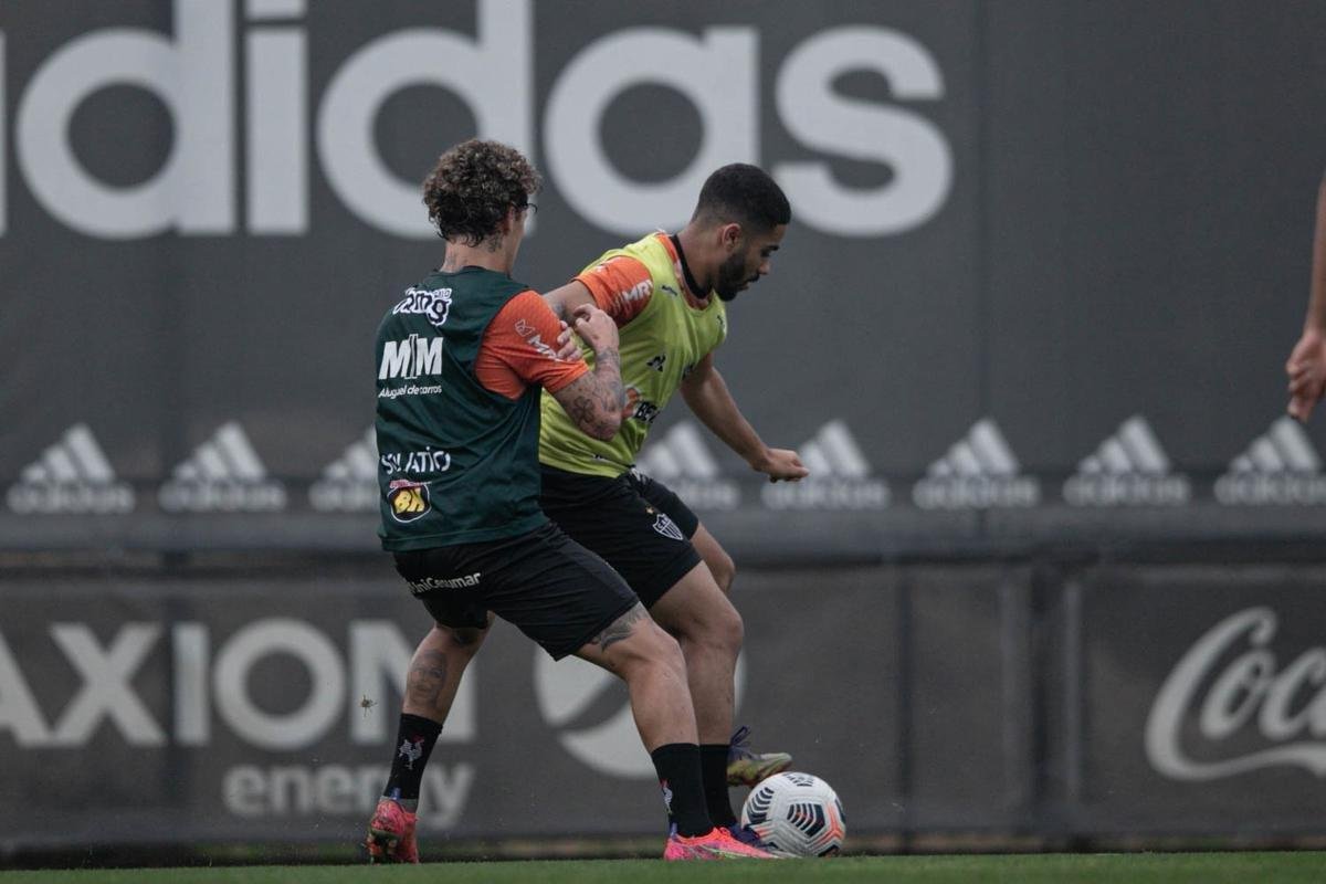 Atltico fechou preparao para o duelo contra o Boca Juniors