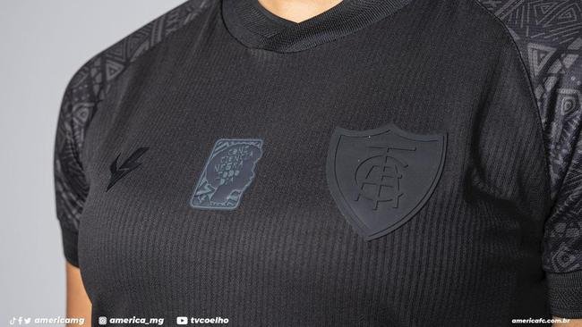 Novo uniforme do Am�rica foi desenvolvido em alus�o � causa da consci�ncia negra