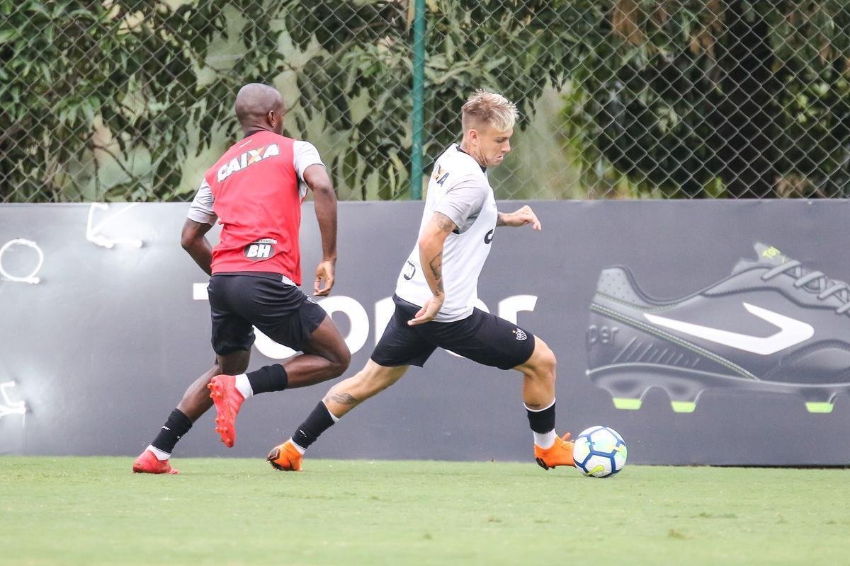 Jogadores do Atltico se reapresentaram na tarde desta segunda-feira aps vitria sobre o Cruzeiro