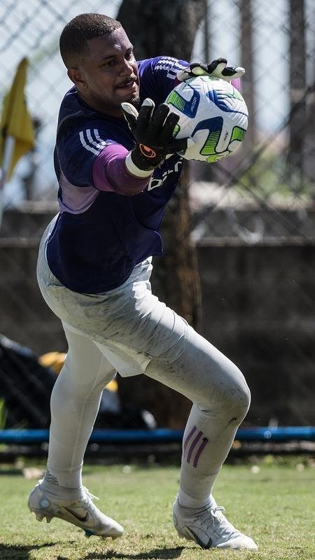 O Cruzeiro treinou nesta quarta-feira (5/4), na Toca da Raposa II, em Belo Horizonte