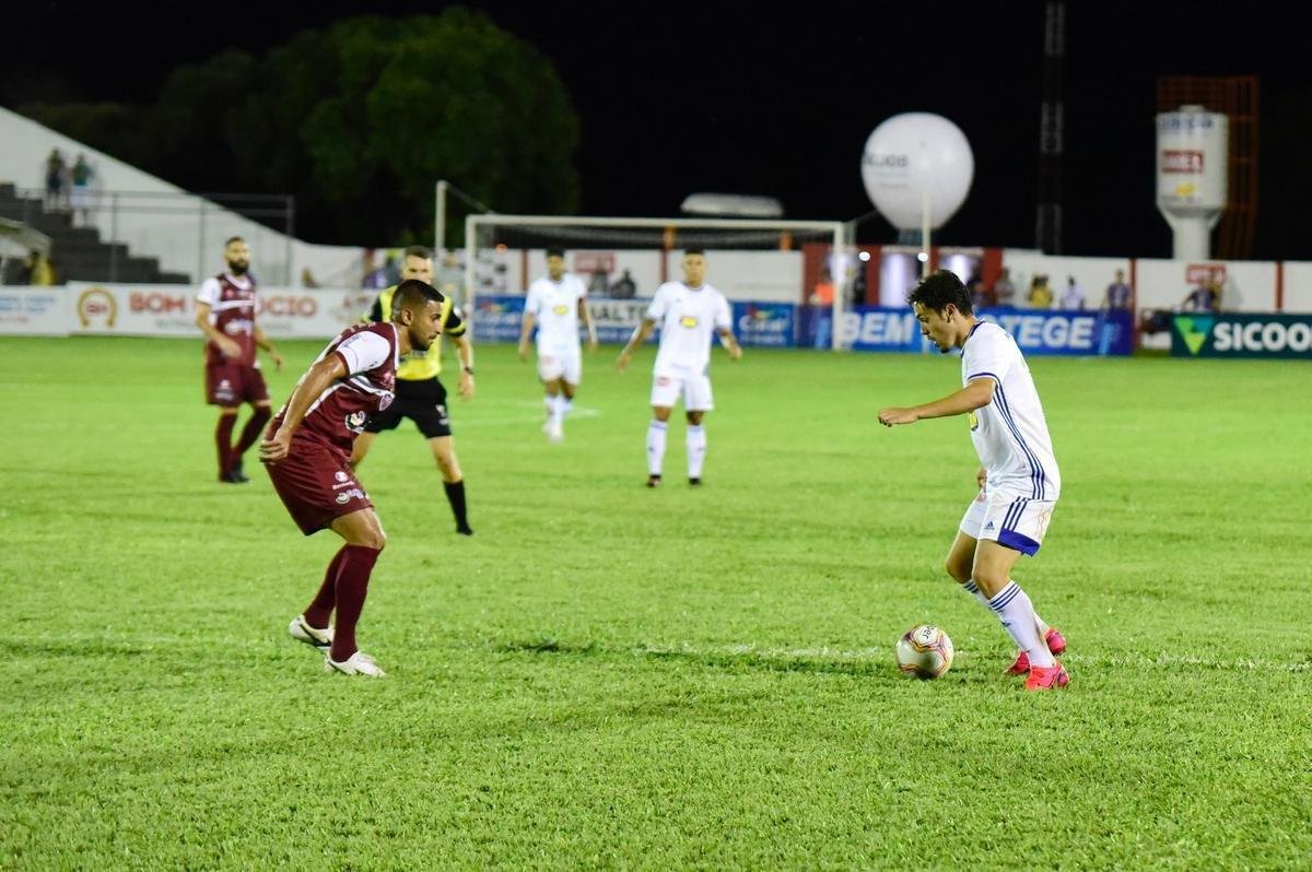 Cruzeiro buscou empate no fim da partida contra o Patrocinense 