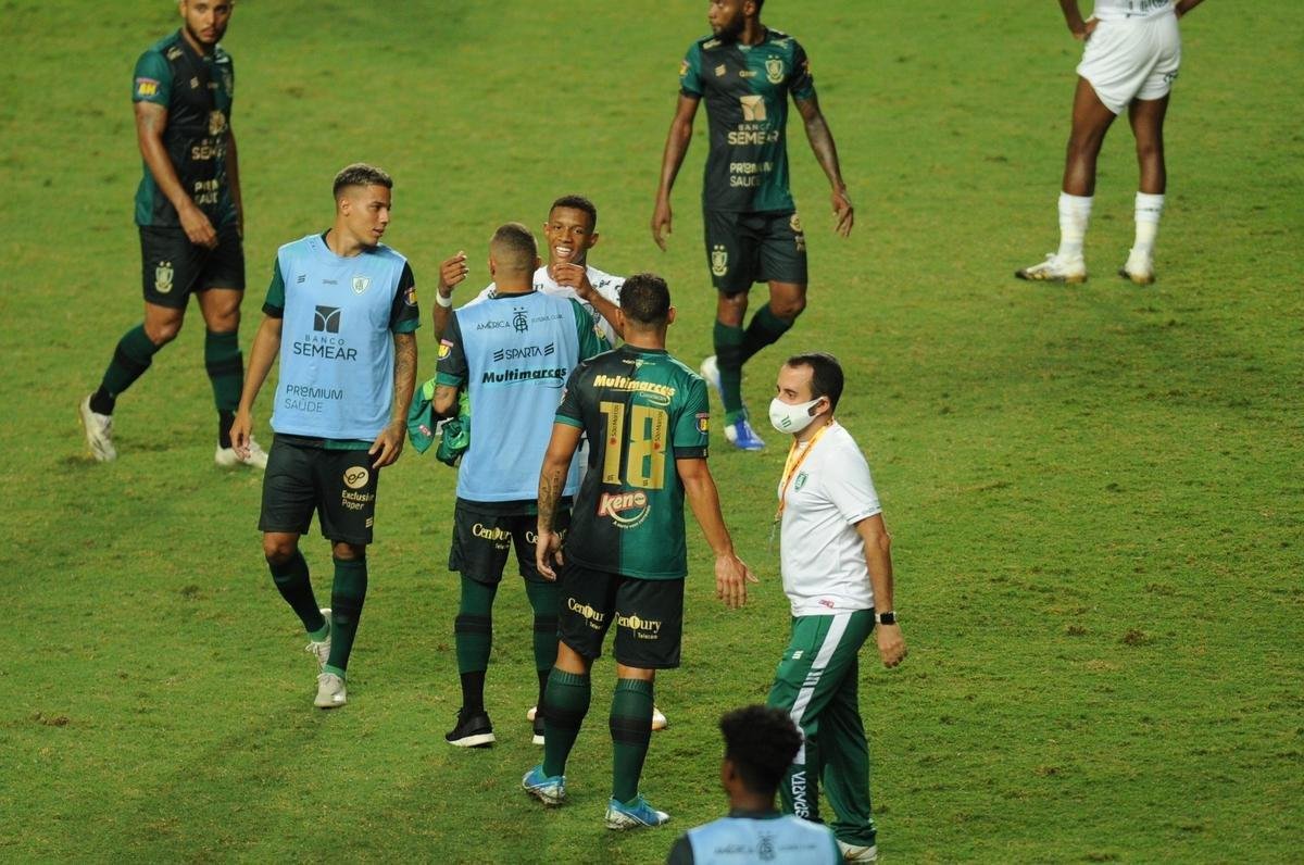 Fotos do jogo de volta da semifinal da Copa do Brasil, entre Amrica e Palmeiras, no Independncia, em Belo Horizonte (30/12/2020)