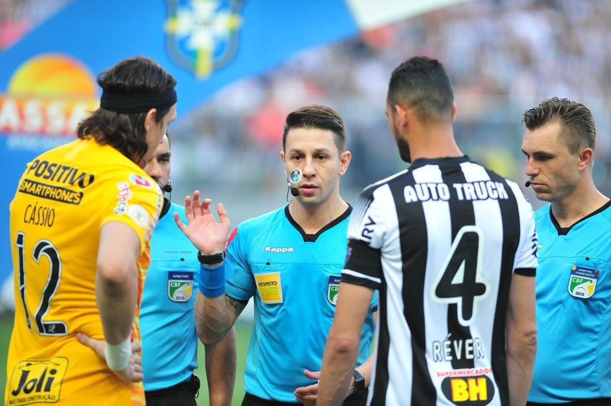 Fotos do jogo entre Atltico e Corinthians no Independncia