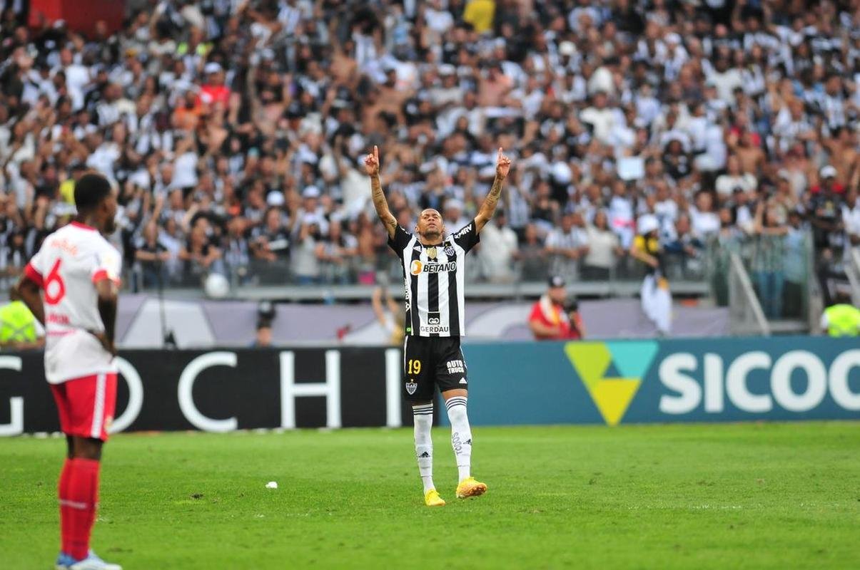 Fotos do jogo entre Atltico e Red Bull Bragantino, no Mineiro, pela 26 rodada do Campeonato Brasileiro