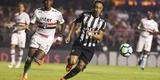 Atl�tico saiu atr�s, conseguiu virada com R�ger Guedes e Ricardo Oliveira, mas cedeu empate no Morumbi