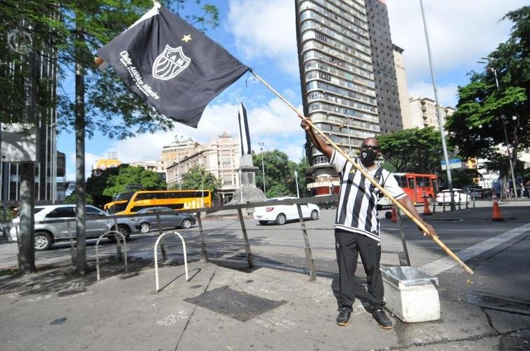 Fotos de Belo Horizonte nesta sexta-feira (03/12), após a comemoração do bicampeonato brasileiro do Atlético.