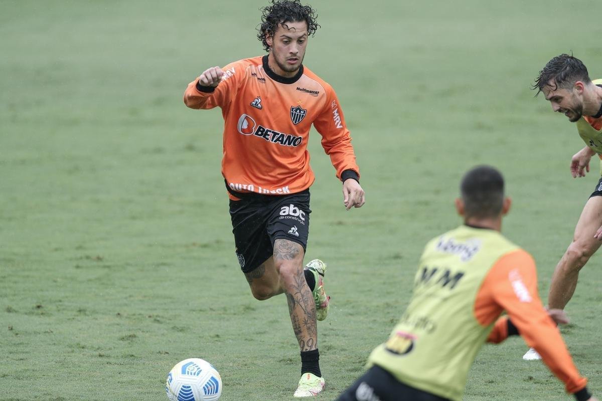 Fotos do treino do Atltico neste domingo na Cidade do Galo (21/11)