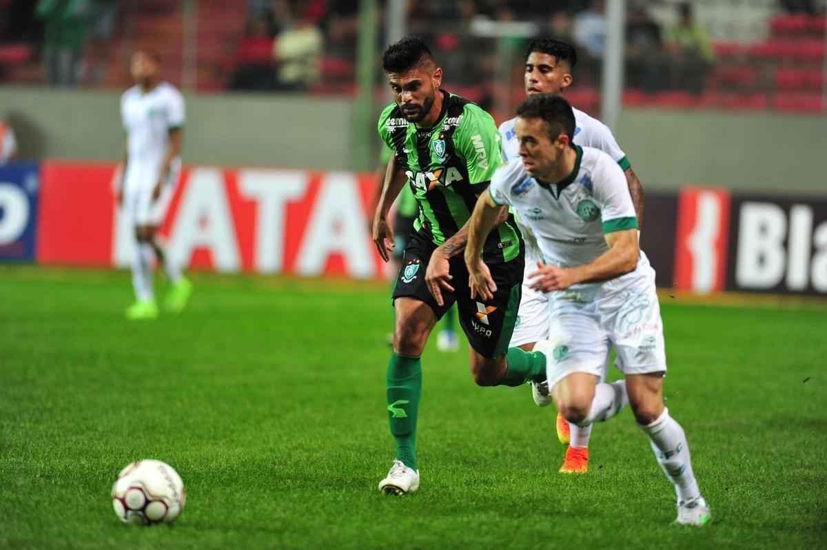 Amrica e Guarani se enfrentaram, no Horto, pela 14 rodada da Srie B do Campeonato Brasileiro