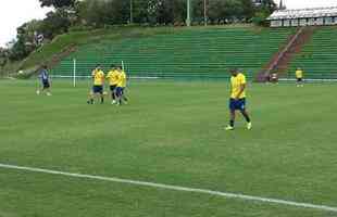 Equipe encerrou preparao para enfrentar o Coritiba com treino no CT do JMalucelli