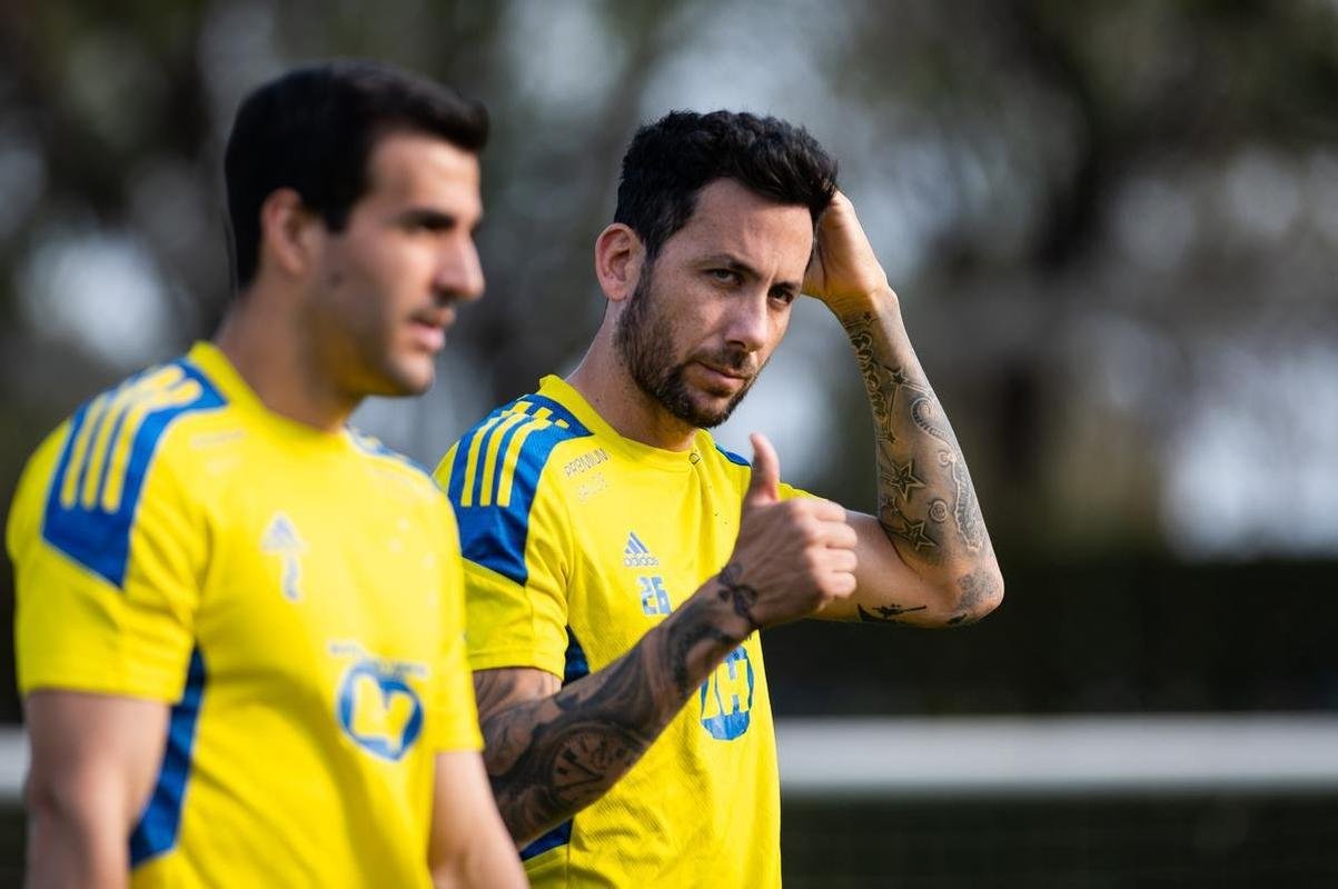 Fotos do treino do Cruzeiro desta segunda-feira (27/9)