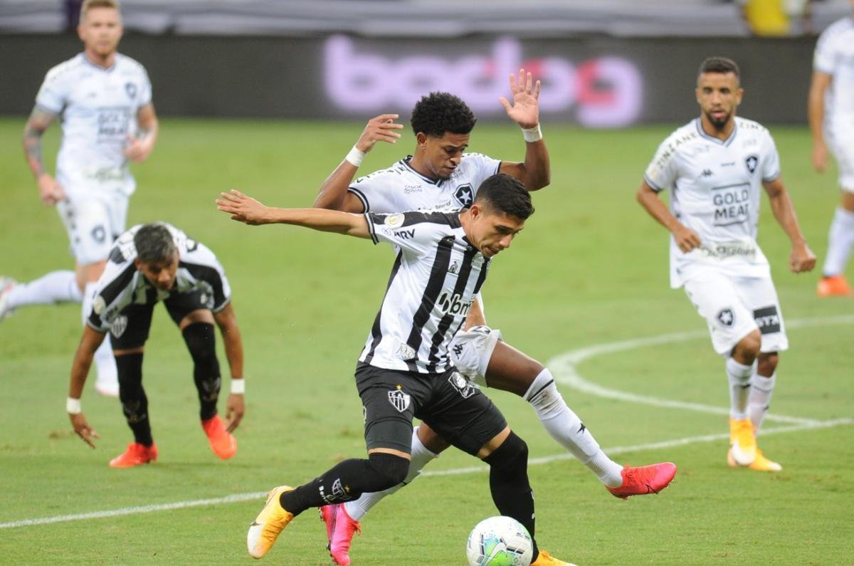 Atltico x Botafogo: veja fotos do jogo no Mineiro