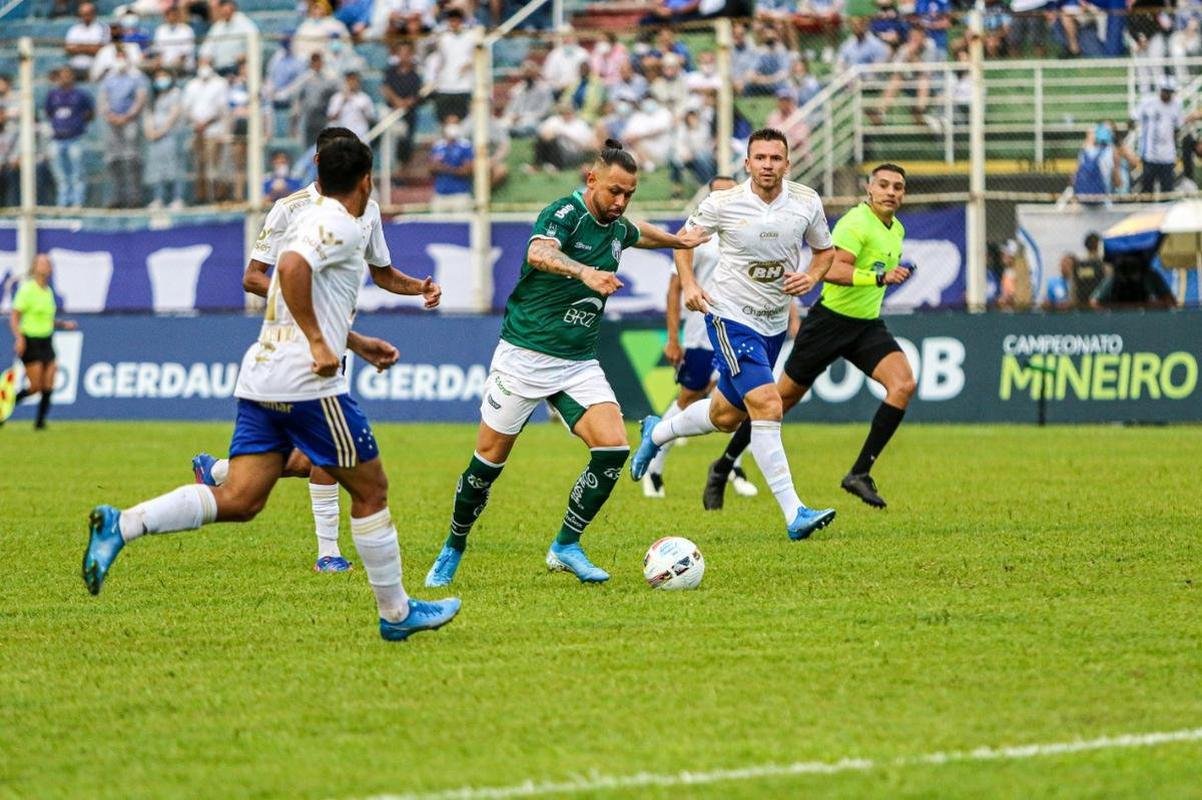 Fotos do jogo entre Caldense e Cruzeiro