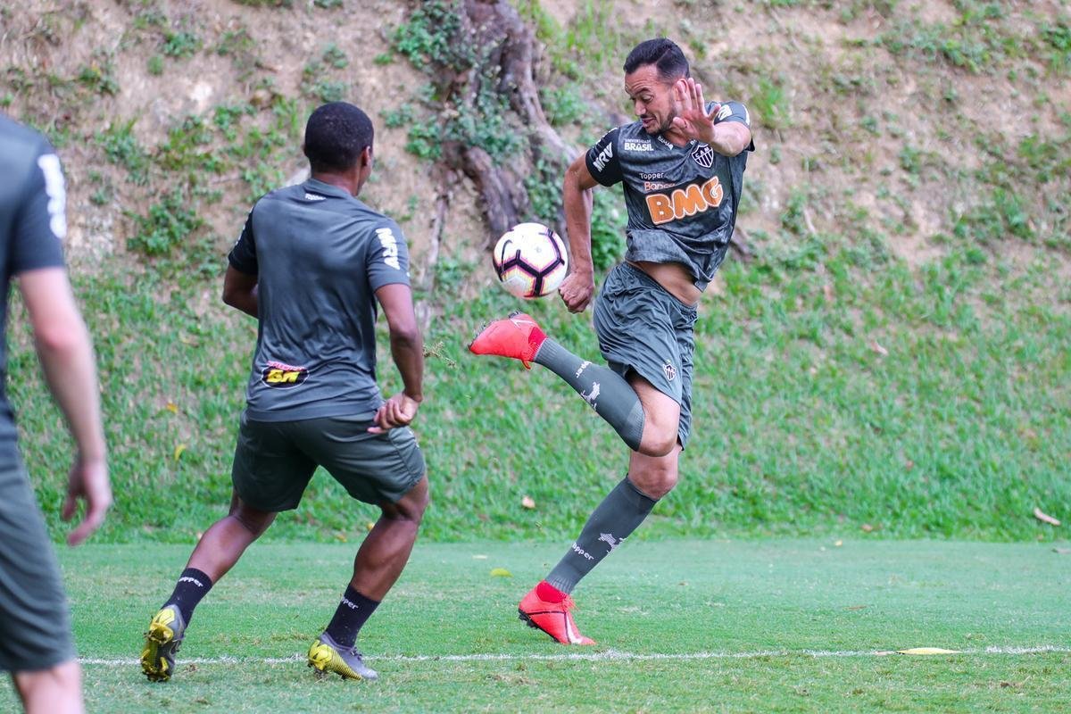 Atltico treinou nesta tera-feira, na Cidade do Galo