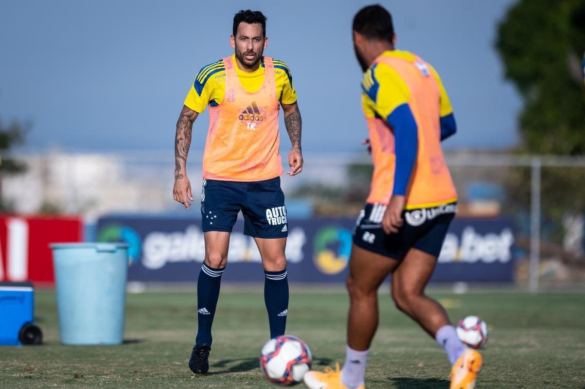 Fotos do treino do Cruzeiro desta quinta-feira (8/7)