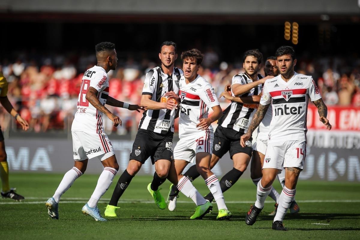 Atltico e So Paulo se enfrentaram no Morumbi, pela 28 rodada do Brasileiro