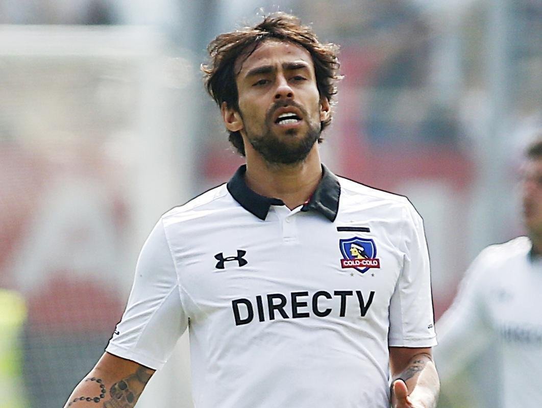 Jorge Valdivia, meio-campo ex-Palmeiras,  um dos destaques do Colo Colo