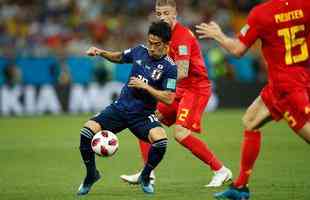 Blgica e Japo se enfrentaram em Rostov, pelas oitavas de final da Copa do Mundo da Rssia