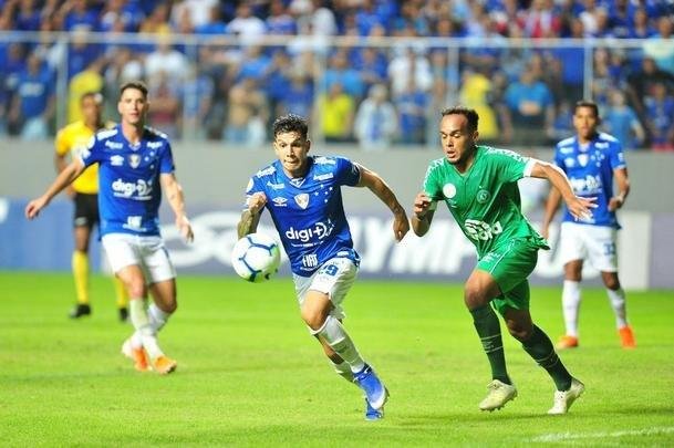 Lucas Romero pelo Cruzeiro na temporada 2019