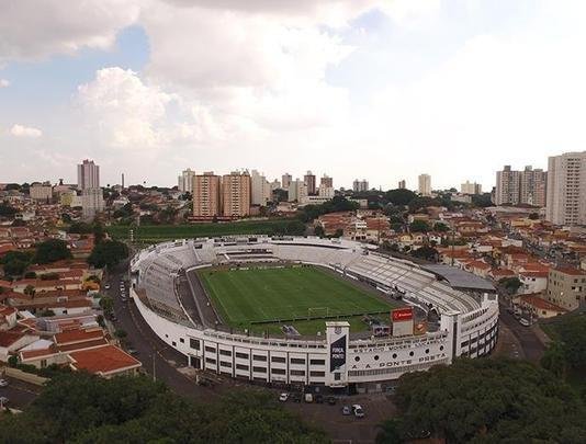 Moisés Lucarelli - o estádio da Ponte Preta, em Campinas, pode receber até 19.728 torcedores.