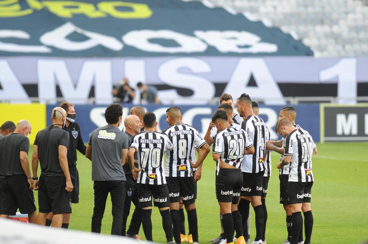 Fotos da deciso do Campeonato Mineiro 2020, entre Tombense e Atltico, no Mineiro, em Belo Horizonte