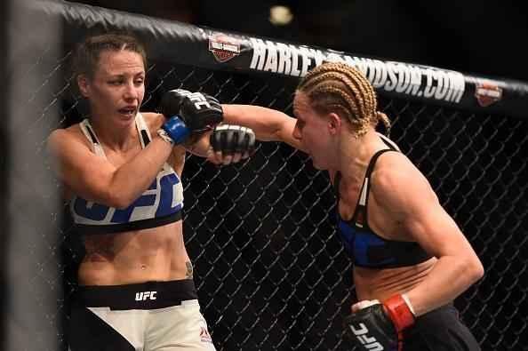 Justine Kish venceu Nina Ansaroff por decisão unânime