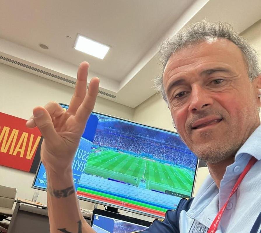 O ex-jogador Luis Enrique tem 843,4 mil seguidores
